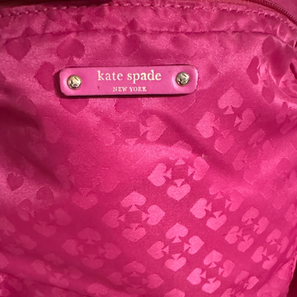 Kate Spade Fuchsia Tote with Front Pocket - Picture 2 of 5